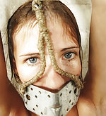 Amy handcuffed, gagged and whipped
